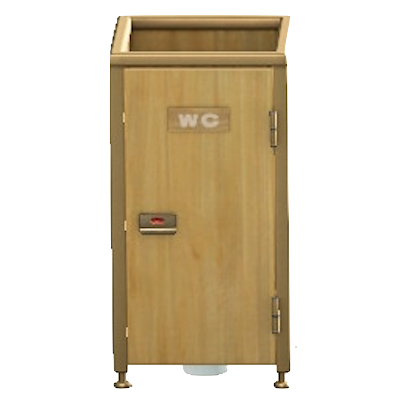 こしつトイレのライトウッドの画像