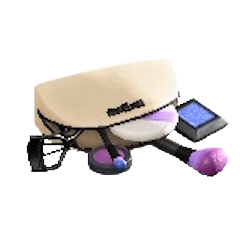 コスメポーチのコスメ：パープルの画像