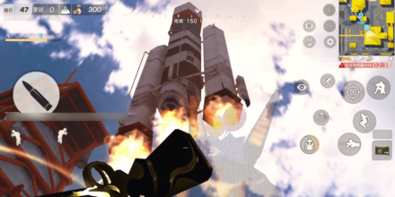 孤島作戦:ロケット発射