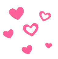 ちっこうウォールステッカーのハートの画像