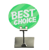 たくじょうPOPの丸型の画像