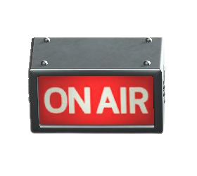 サインランプのシルバーの画像