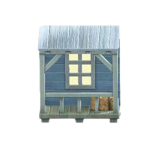 せいぶのまちなみのブルーの画像