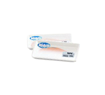 しょくひんトレーのブルーシールの画像