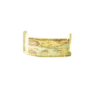 アンティークなちずの航海図の画像