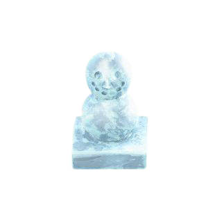 こおりのミニゆきだるま画像