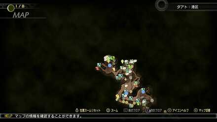 ケツアルカトルの出現マップ