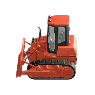 ブルドーザーのレッドの画像