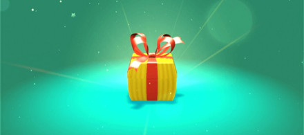 おくりものを受け取る