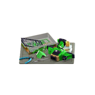 もけいキットのグリーンの画像