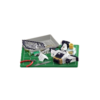 もけいキットのホワイトの画像