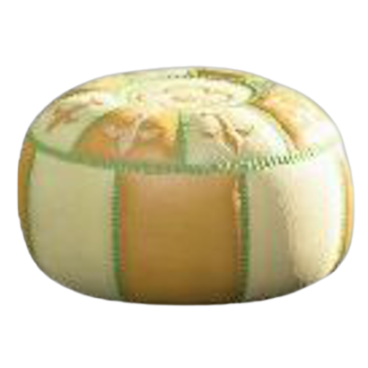 モロッコプフのイエローの画像