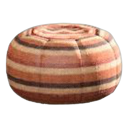 モロッコプフのブラウンの画像