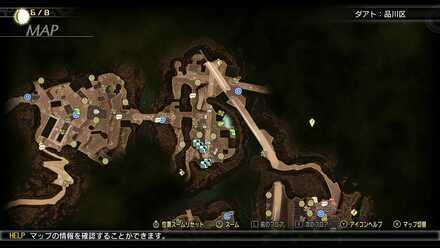 ギリメカラの出現マップ