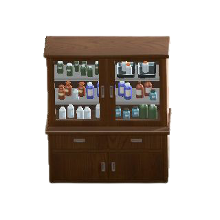 やくひんだなのダークウッドの画像