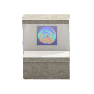 よこながのてんじだいの抽象画の画像