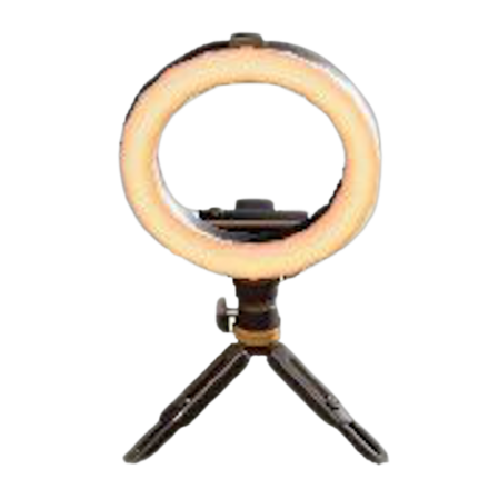 リングライトのオレンジの画像