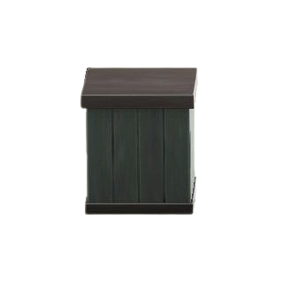 レジカウンターのダークグリーン＆ブラックの画像