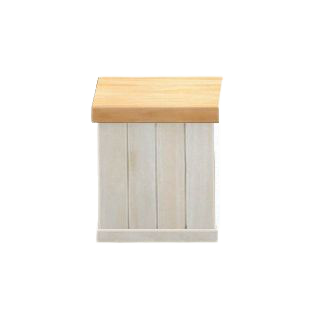 レジカウンターのホワイト＆ナチュラルの画像