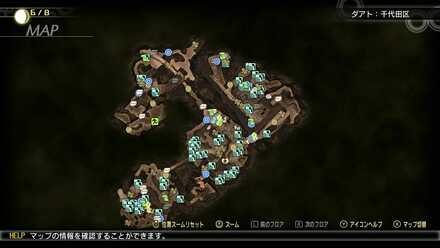 モロクの出現マップ