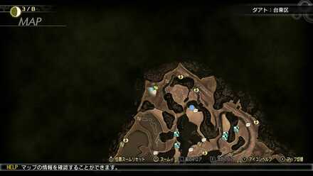 アバドンの出現マップ