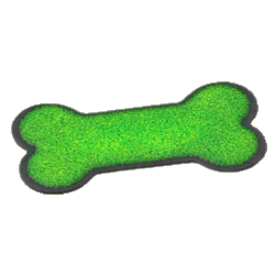 ボーンなげんかんマット画像