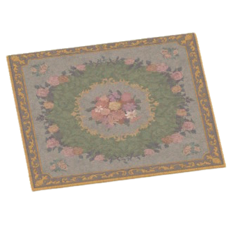 ブラウンのエレガントなラグ画像