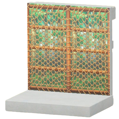 ロープネットのかべ画像