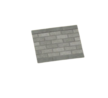 グレーレンガなラグ画像