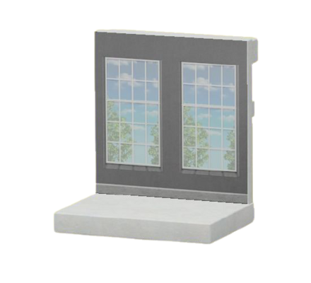 くろいまどべのかべ画像