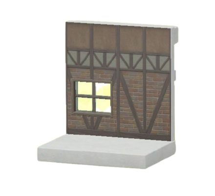 アンティークレンガのかべ画像