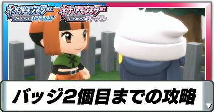 バッジ2個目までの攻略