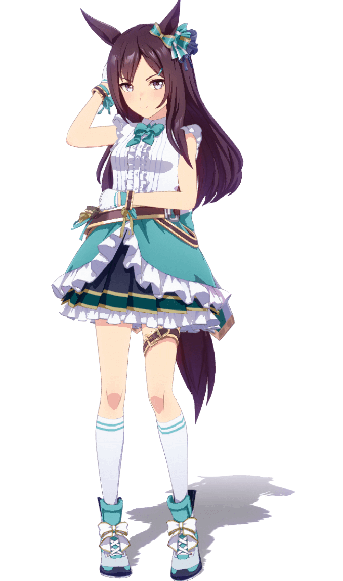 メジロドーベルの立ち絵