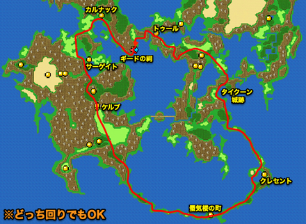 世界一周ルート