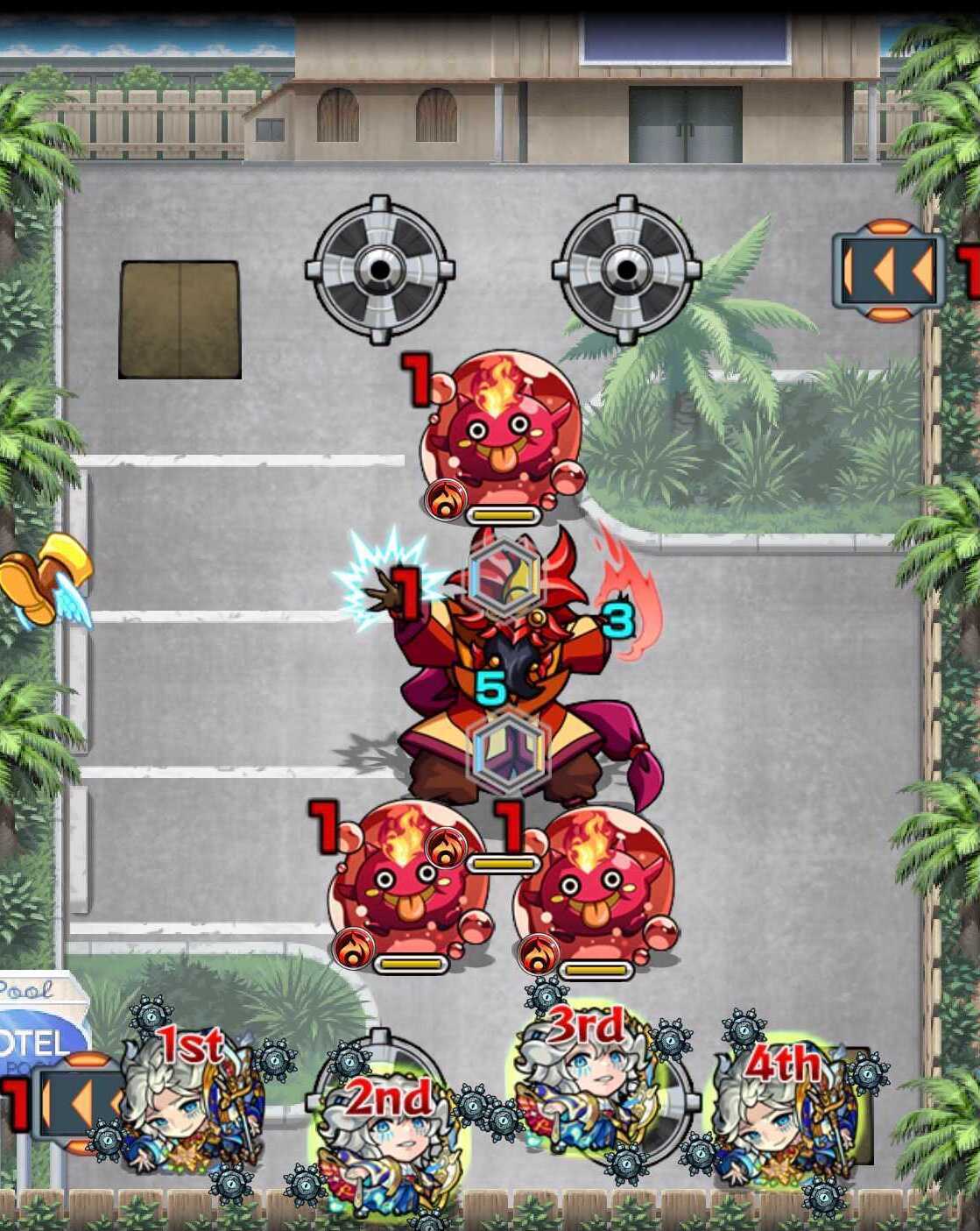 モンスト シャーマンファイトクエスト 第2回戦 ステージ1