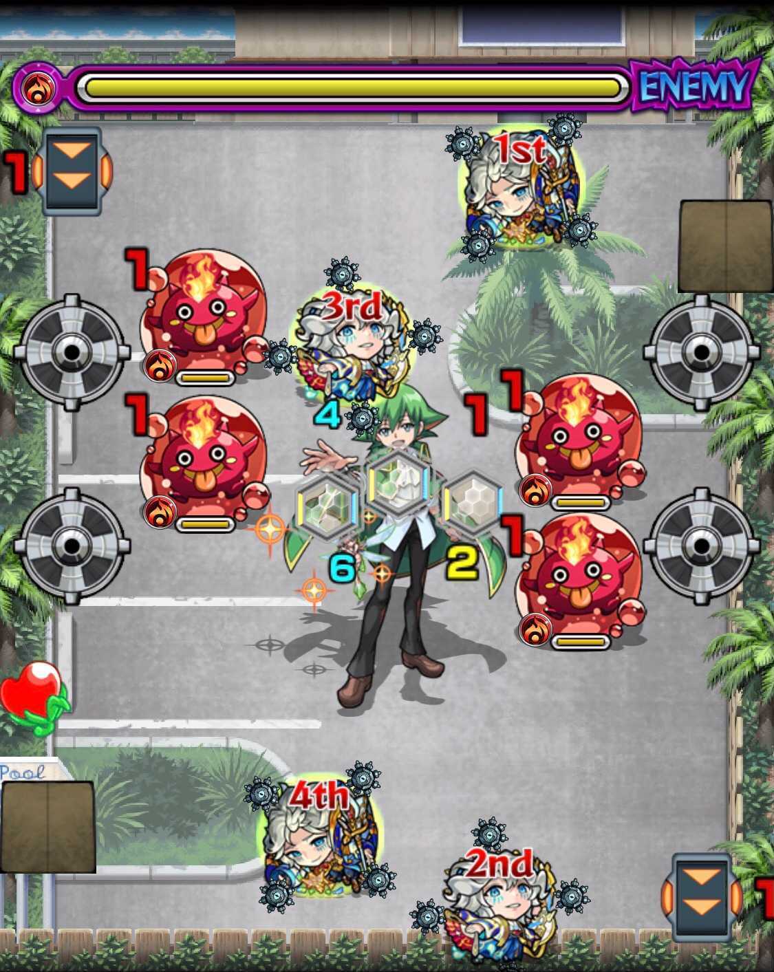 モンスト シャーマンファイトクエスト 第2回戦 ステージ3