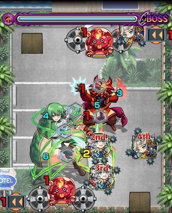 モンスト シャーマンファイトクエスト 第2回戦 ボス1