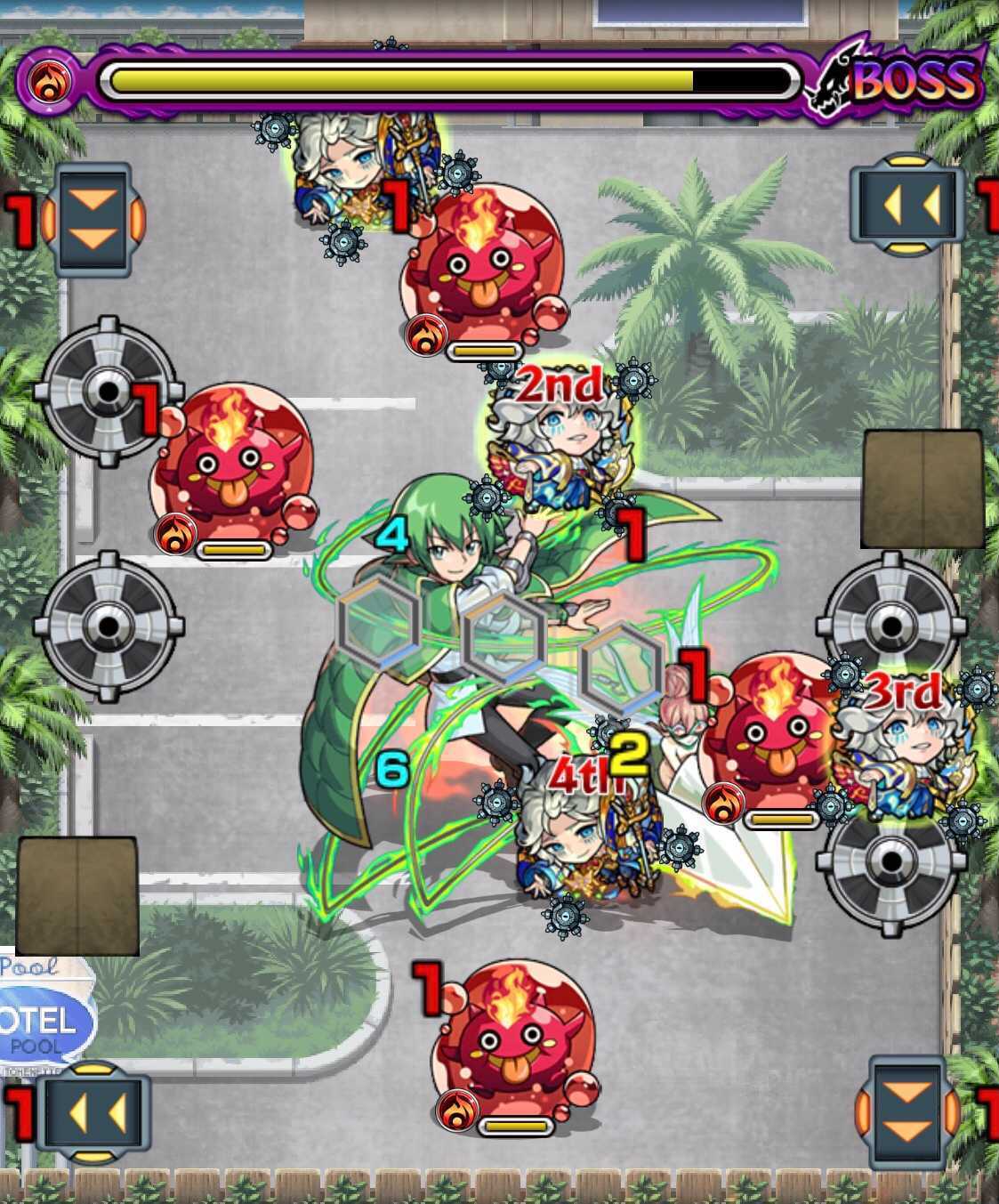 モンスト シャーマンファイトクエスト 第2回戦 ボス3