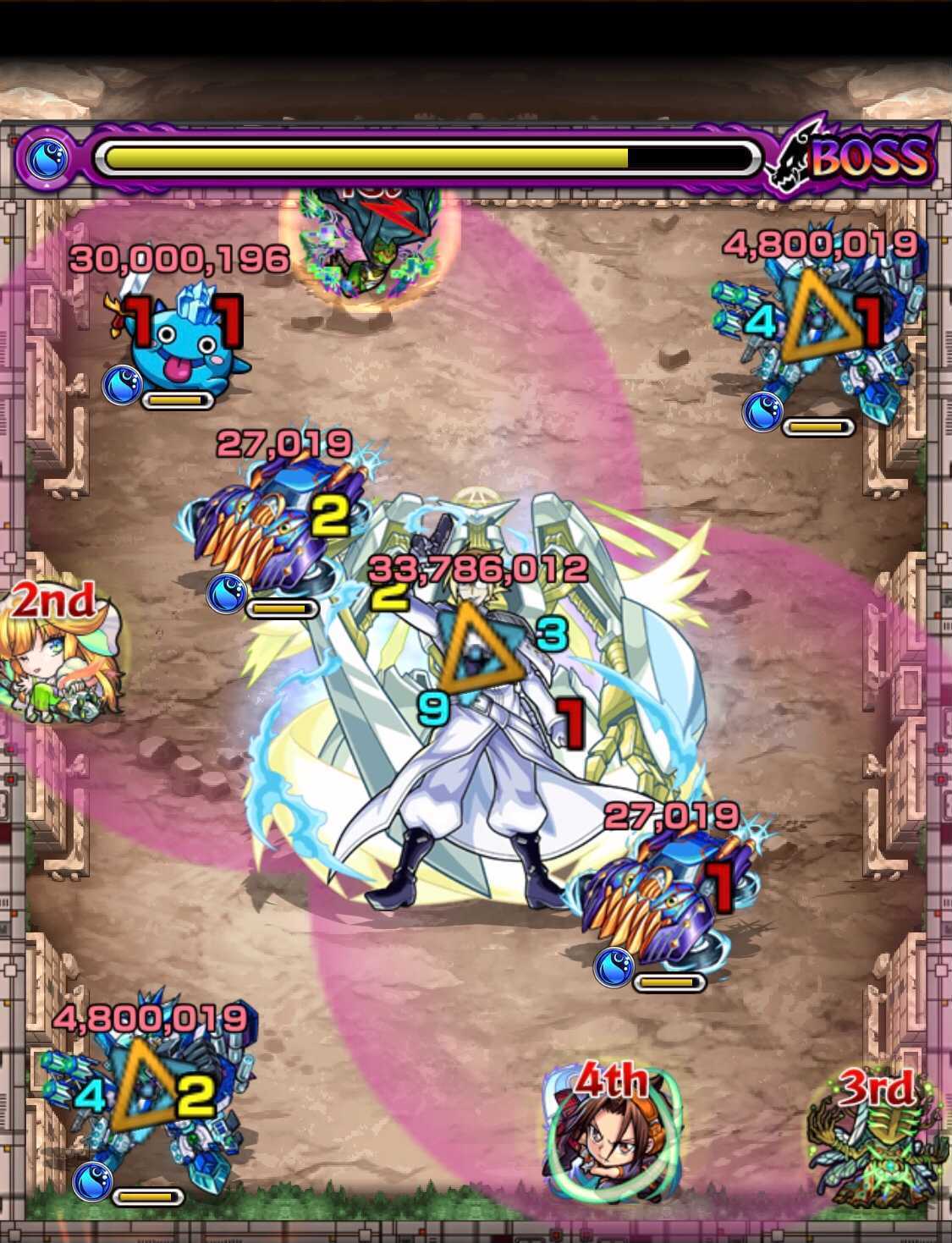 モンスト シャーマンファイトクエスト3回戦 ボス3