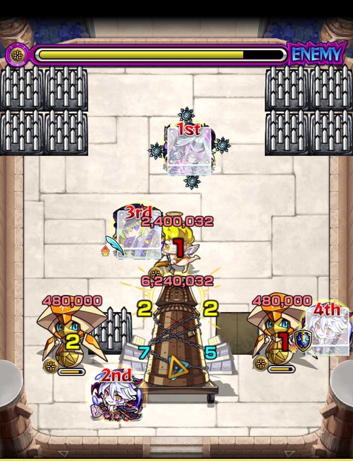 モンスト シャーマンファイトクエスト4回戦 ステージ2