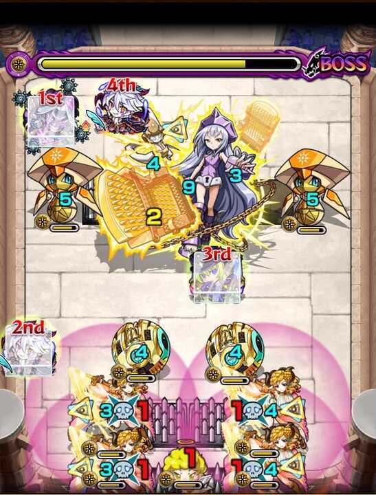 モンスト シャーマンファイトクエスト4回戦 ボス3