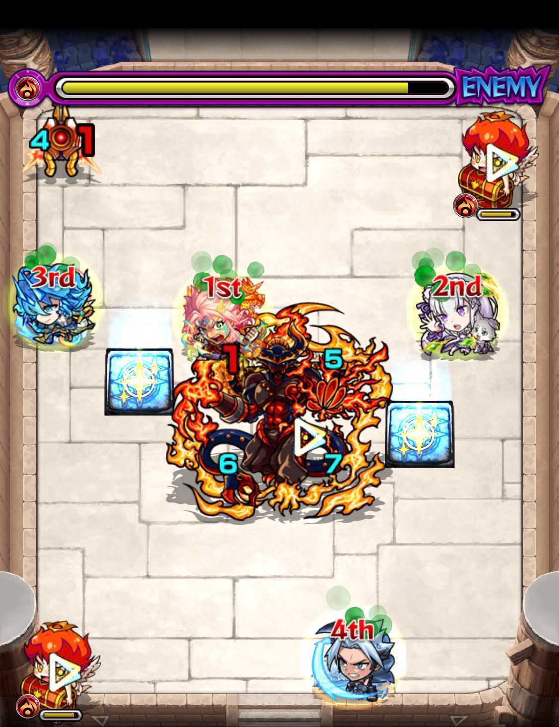 モンスト シャーマンファイトクエスト5回戦 ステージ2