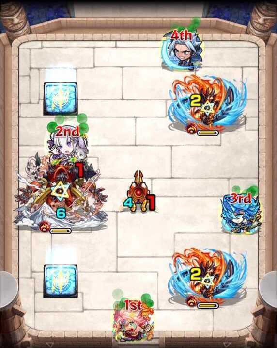 モンスト シャーマンファイトクエスト5回戦 ステージ3