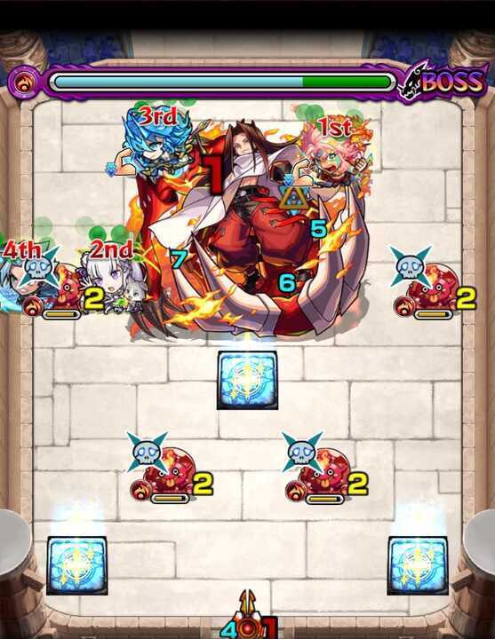 モンスト シャーマンファイトクエスト5回戦 ボス1