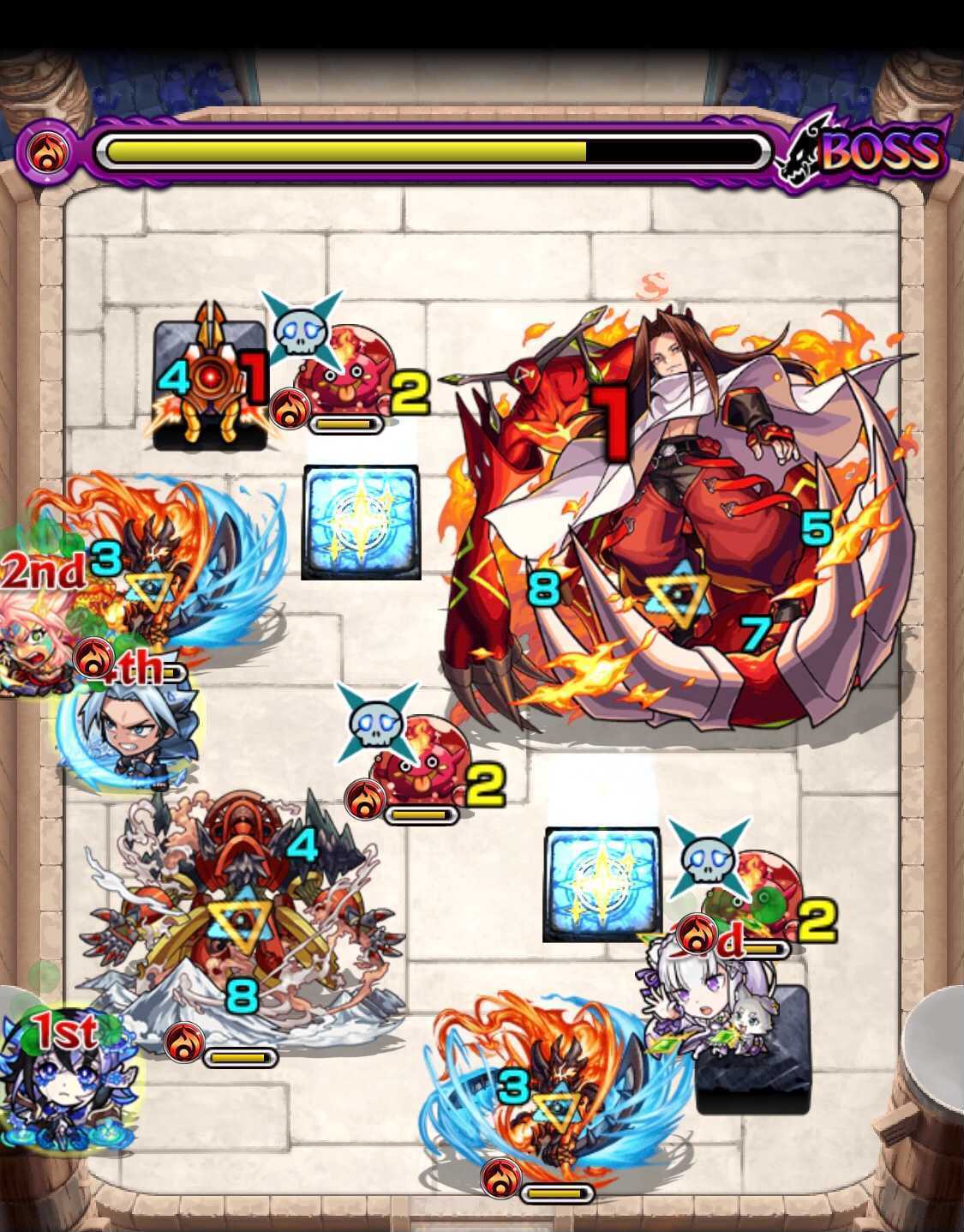 モンスト シャーマンファイトクエスト 5回戦 ボス3