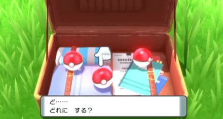 御三家の色違いも出現する