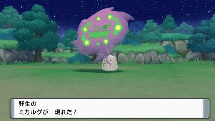 ミカルゲが出現する