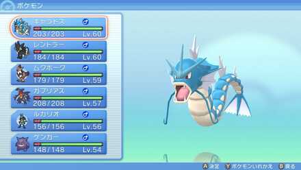 手持ちポケモンは6体で挑もう