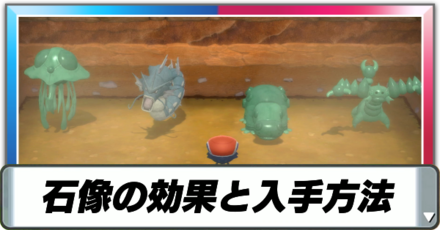 石像の効果と入手方法