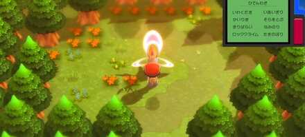 満月島で遭遇したクレセリア